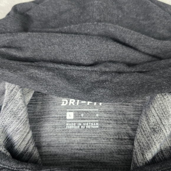 MENS NIKE DRI-FIT FULL ZIP TRAINING HOODIE 933428 011 Sz Lg - Picture 4 of 8